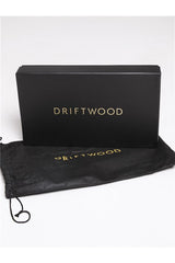 Raglan Fringe Colourblock Clutch in Navy & Gray