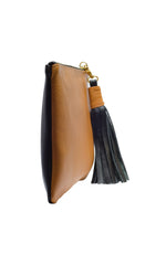 Sunset Two- tone Tan & Black Clutch LTD EDITION